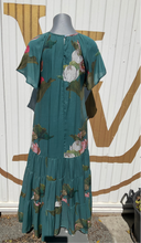 Load image into Gallery viewer, Cristina Beautiful Life Peonia Petrol Dress
