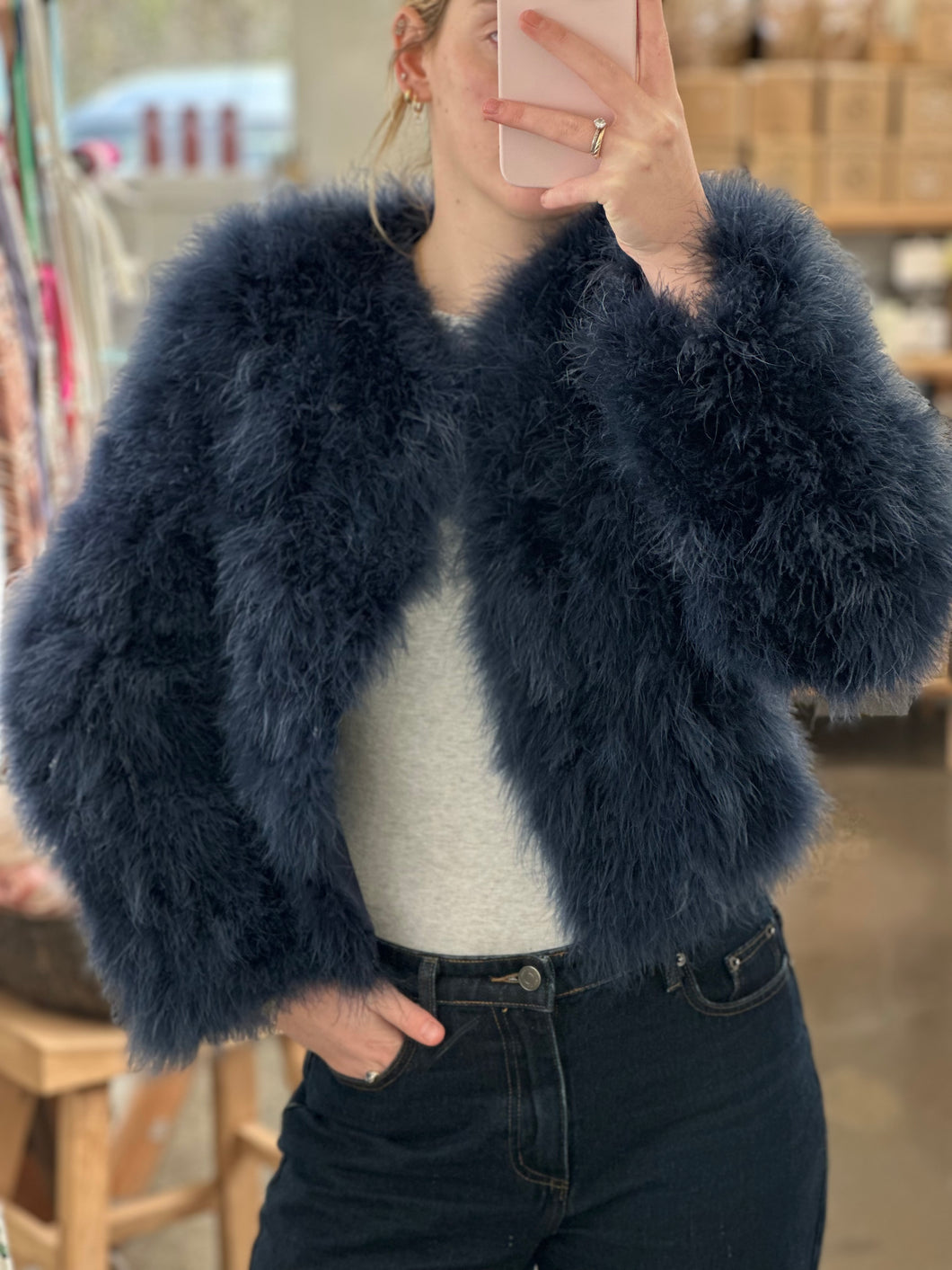 Birds of a feather coat