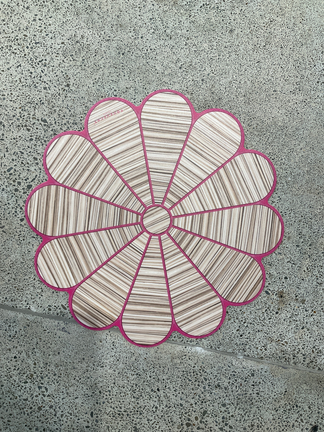 Podevache Flower table place mat
