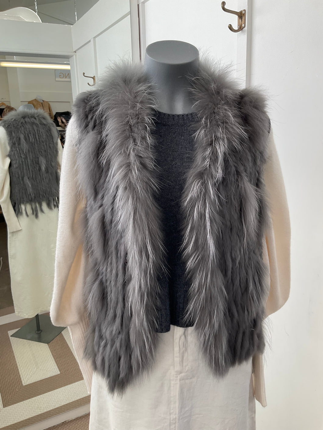 Rabbit Fur Vest