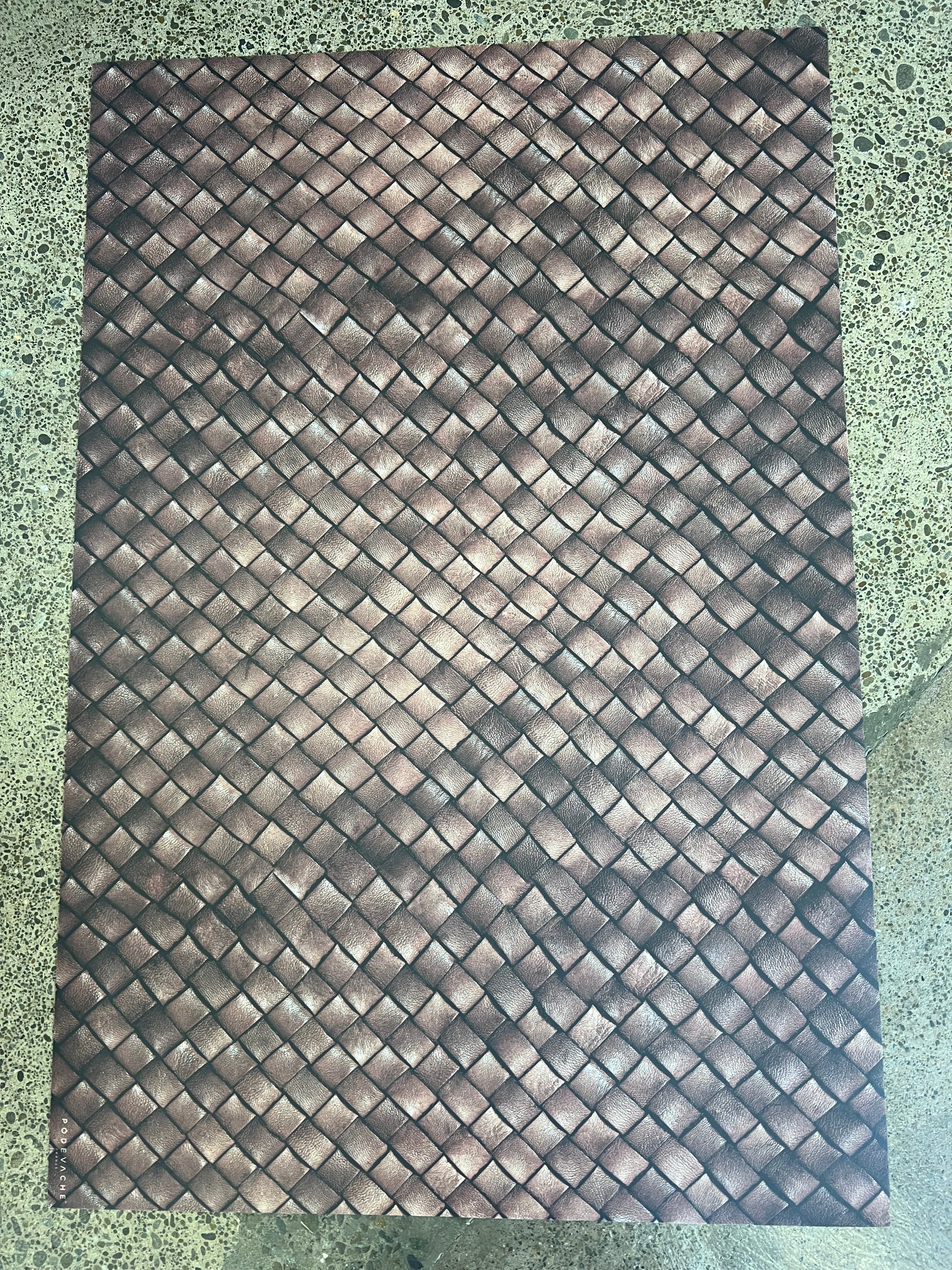 Indoor/outdoor French Mat - Leather Look – Louis Who