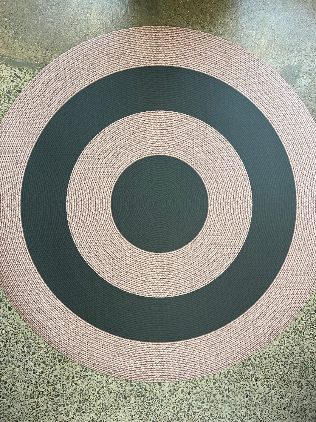 Indoor/outdoor French Mat - Black