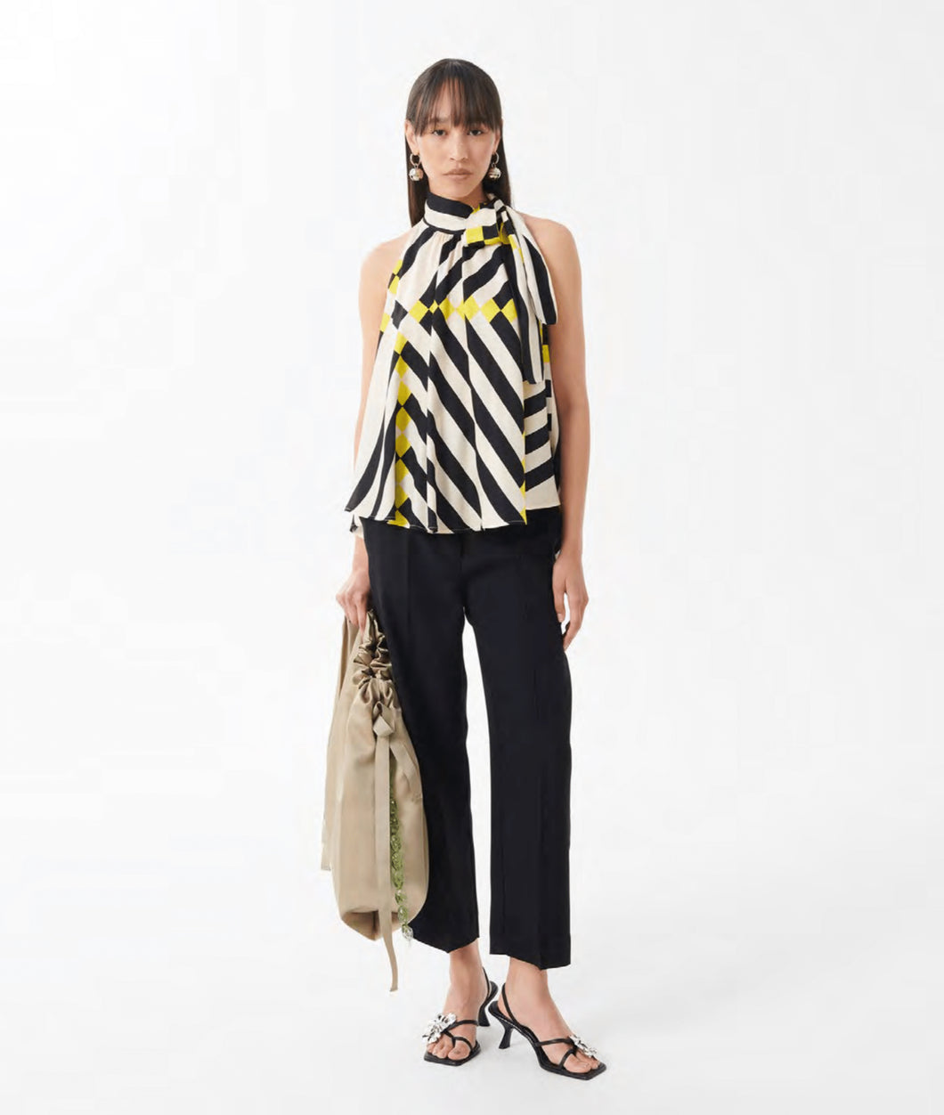 Beatrice B Sleeveless A-line top