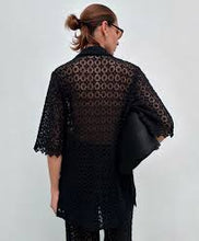 Load image into Gallery viewer, Camilla And Mark YVE Lace Shirt RRP $600
